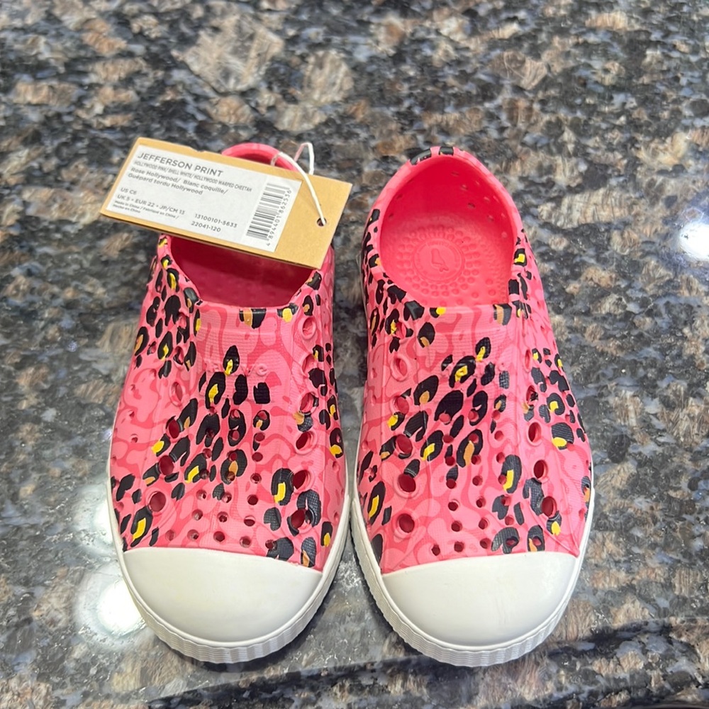 Toddler size 6 NATIVE water shoes
